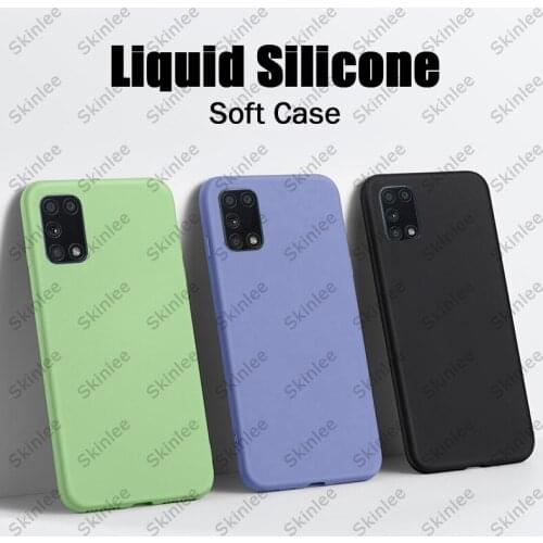Skinlee For Realme 7 5G Case Full Protection Soft Liquid Silicone Cover For Realme 7 5G Shockproof Phone Case
