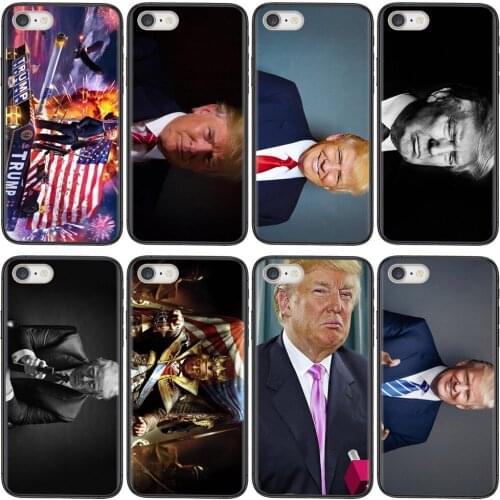 Black Waterproof Painting Donald Trump Us President Black Friday For Samsung Galaxy S30 S21 S20 Fe S10 S10E S9 S8 S7 S6 Edge
