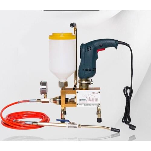 Epoxy injection pump Epoxy / Polyurethane foam Grouting Machine Steel Hose concrete repair crack 999 high quality 810/910/1300W