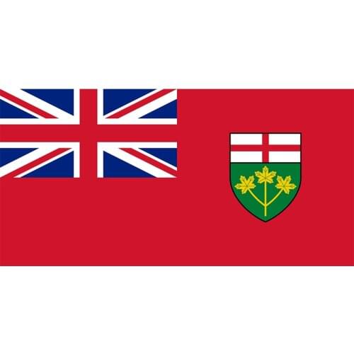 Ontario Flag Yehoy hanging 90*150cm Canada For Decoration