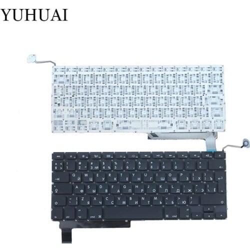 New FOR Macbook Pro 15" A1286 MB985 MB986 MC371 MC372 MC373 MC721 MC723 MD103 MD104 Russian Ru laptop keyboard 2009-2012