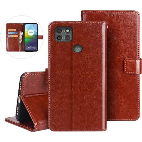 For Motorola Moto G9 Power Case Leather Case On For Coque Moto G9 Power Premium Magnetic Flip Wallet Cover Phone Cases Fundas