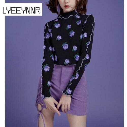 LYEEYNNR Women's T-shirts With Print