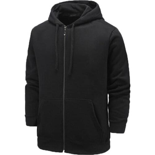 Autumn Winter fleece sweatshirts pius size bust 138cm 4XL 5XL 6XL 7XL 8XL casual loose coat men black red gray blue purple color