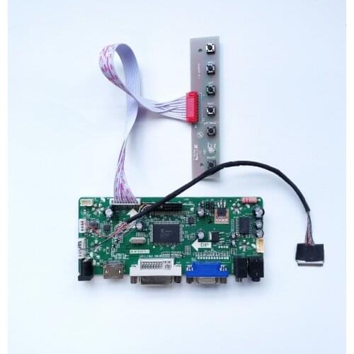 LCD controller board support DVI VGA AUDIO for 8.9 inch LCD panel 1024X600 HSD089IFW1-A00 B089AW01 V2