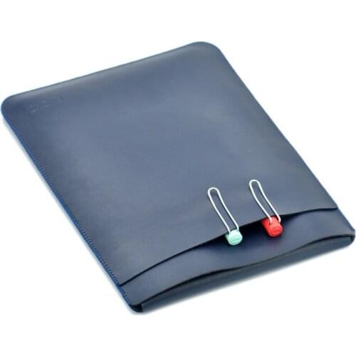Double decker style super slim sleeve pouch cover,microfiber leather tablet sleeve case for 2018 iPad Pro 11 inch