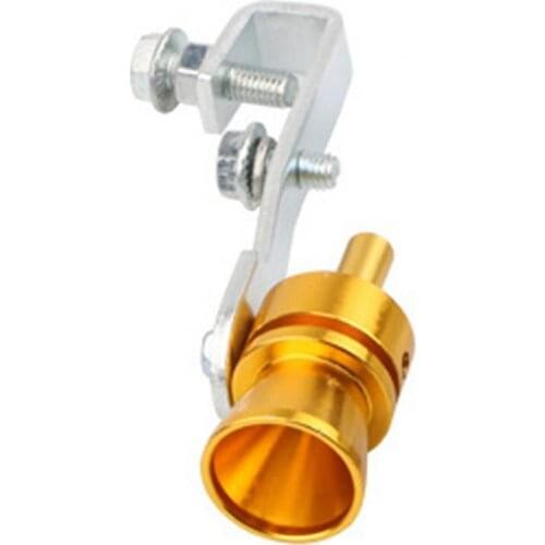 Universal Car Turbo Sound Whistle Exhaust Pipe Tailpipe Fake Blow-off Valve Simulator S/M/L/XL