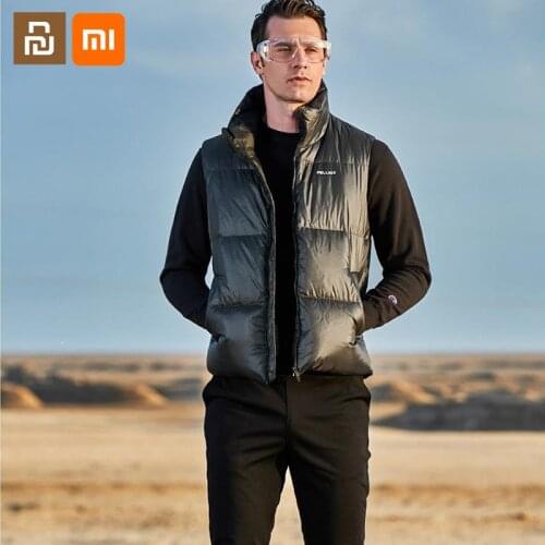 Xiaomi mijia sports outdoor down vest mens autumn and winter fashion light and warm down jacket high quality