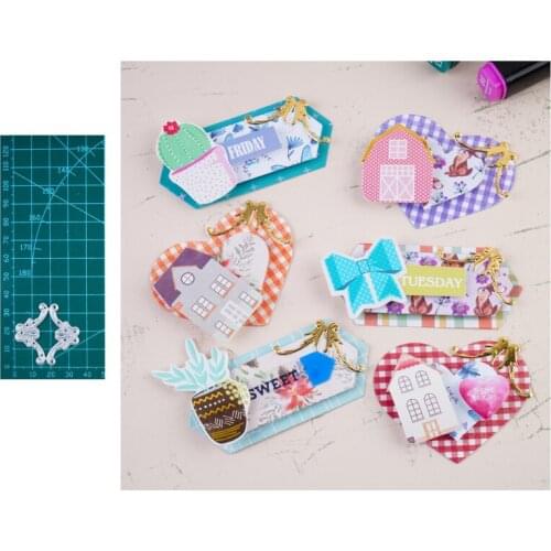 YaMinSanNiO Irregular Shape Border Frame 2020 New Metal Cutting Dies For Scrapbooking And Embossing Decoration Card Making New