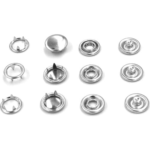 50 sets Pearl buttons Buckle Rivet Button Ipomoea buckle Eyelets Accessories Snaps childrens clothing Prong Snaps