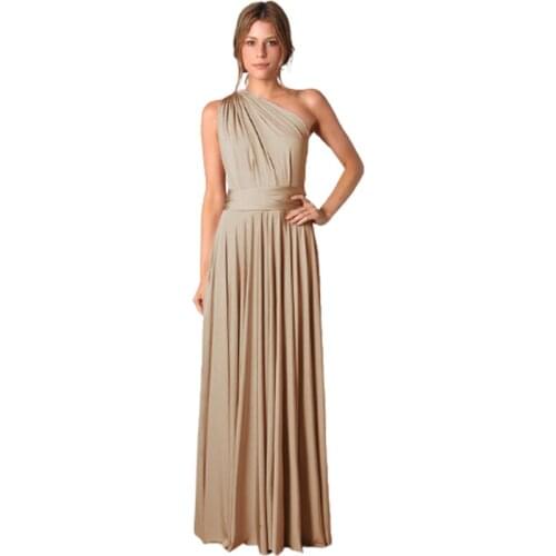 Summer autumn Sexy full dress elegant sleeveless backless Bohemia dresses Various methods of tie Evening sexy dress