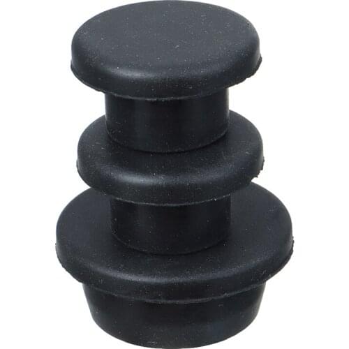 3x Car Truck Tail Tailgate Plug Set Rubber for Jeep Wrangler JK 2007-2018 Tailgate Tramp Stamp Tire Carrier Delete