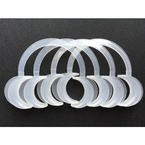 50Pcs Orthodontic Dental accessories Teeth Whitening Dentist Cheek Retractor C Shape (large Size) Mouth Opener