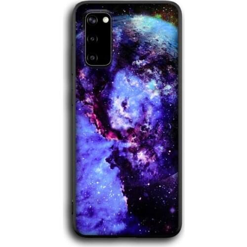 Starry sky science fiction art Phone Case for Samsung S6 S7 edge S8 S9 S20 S21 S30plus ultra S21/S30 S10-5G lite 2020 S10E