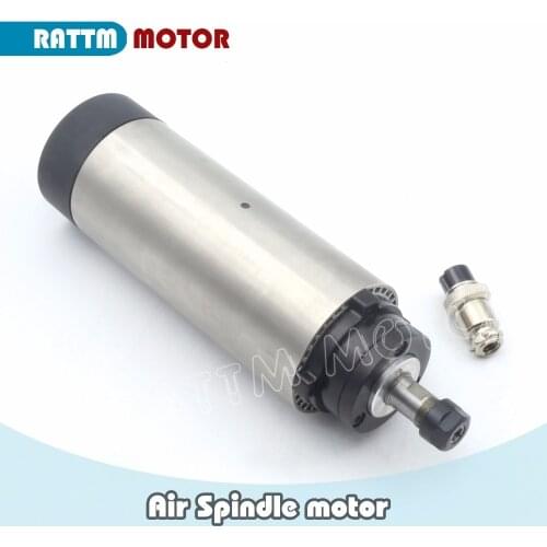 0.8KW 800W Air-cooled Spindle motor,ER11,24000rpm,3 bearing,400Hz, 65x225mm, for CNC Router Engraving Milling grind