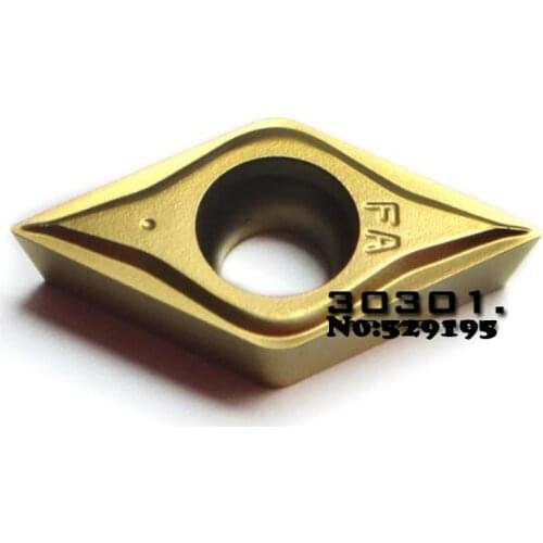 Original Taegutec DCMT11T302-FA DCMT11T304-FA PV3010 10pcs CNC Lathe Cutter Tools DCMT11T302 FA DCMT 11T302 Carbide Inserts