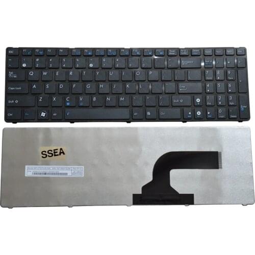 SSEA New Original US Keyboard for ASUS K53 K53E K53S A52 A52F A52JB A53 A53E A55 A72 A72F