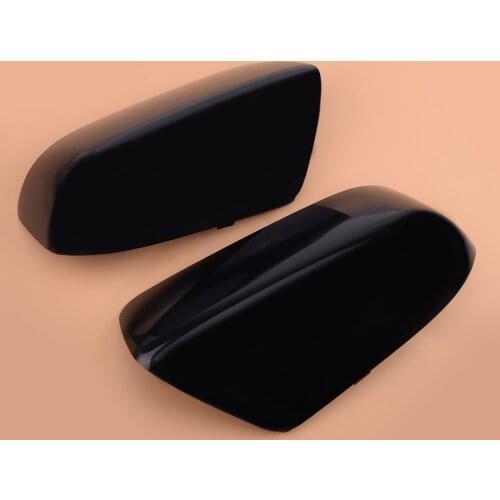 1Pair Side Door Rearview Wing Mirror Covers Cap Housing Fit For Honda Accord 2003 2004 2005 2006 2007