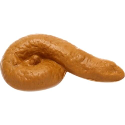 Unisex Novelty Gags Toys Mischief Turd Gag Realistic Shits Poop Fake Turd Classic Shit Practical Gag-Funny Joke For Boys Girls