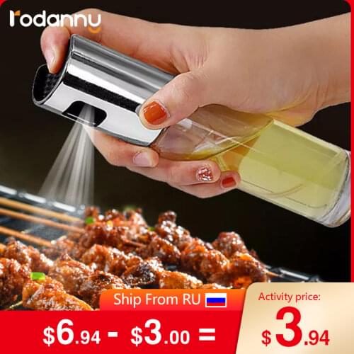 Rodanny Oil Vinegar Spray Bottles Salad BBQ Baking Olive Oil Spray Bottle Dispenser Cooking Tool Grill BBQ Sprayer Kitchen Tools