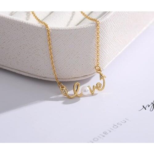 Женские ожерелья из жемчуга V Attract China At AliExpress