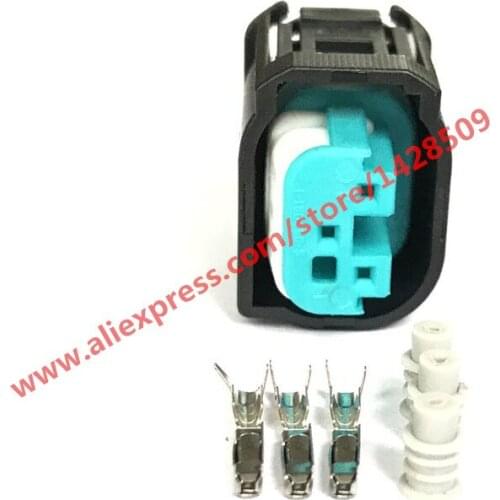 20 Sets 3 Pin/Way Female 1-967640-1 / 8E0 971 934 LPG Converter Automotive Harness Connector Auto Plug