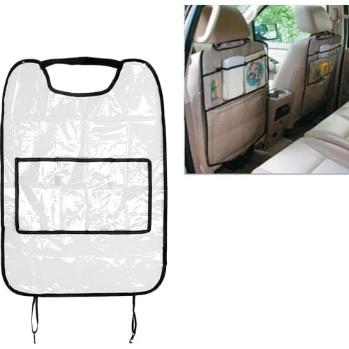 Seat Back Protector Waterproof Car Storage Bags With Bag Car Seat Covers Travel Organizer For Children Kick Mud Mats