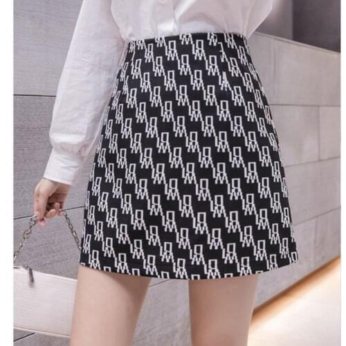 FESTY KARY Cute Women Summer Skirts 2021 Printed A Line Sweet Casual Skirt for Girls High Waist Mini Skirt Women