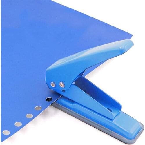 1/2Pcs Hole Puncher 20-sheet Punch Capacity Manual Antiskid Base Craft Hand Tool