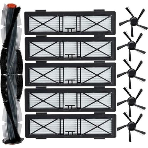 11 Pack for Neato Botvac D3 D4 D5 D6 D7 Vacuum Cleaner Accessories Main Brush Side Brush HEPA Filter