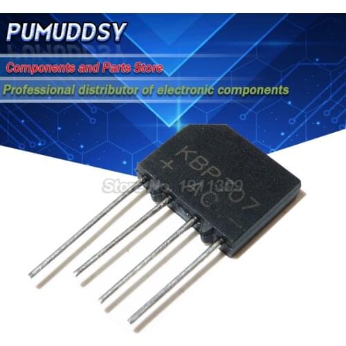 20PCS KBP307 KBP 307 3A 700V ZIP4 Flat bridge bridge rectifier new and IC