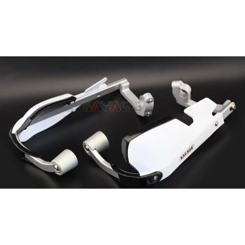 White Handlebar Handguards Hand Guard For BMW R1200R R1200 R 2007-2014 Motorcycle Accessories Handle Bar Protector