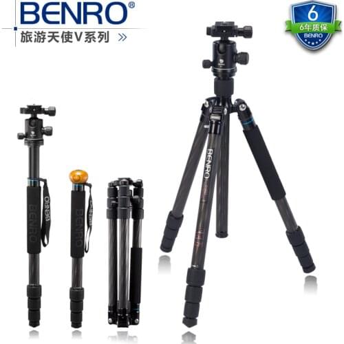 Benro Angle C2282TB1 carbon fiber reflexed tripod monopod professional tripod + B1 BallHead kit