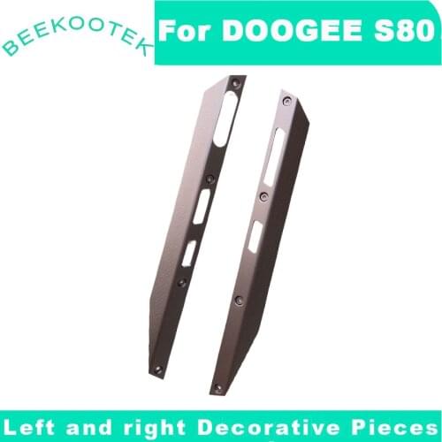 New Original Housing A Frontal shell Middle Side Metal Frame Housings Case Middle Repair Accessories Parts For DOOGEE S80