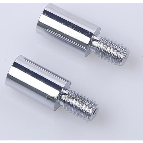 Easyget 2pcs 15mm Chrome Arcade Games Joysticks Shaft Extender Extension Rod For SANWA Joystick & Jamma Joystick & MAME Joystick