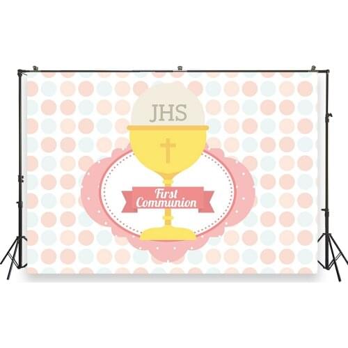 HUAYI Photo Background Newborns Baby Shower Birthday Photography Backdrops First Communion Custom Studio Photo Backdrop XT-7455