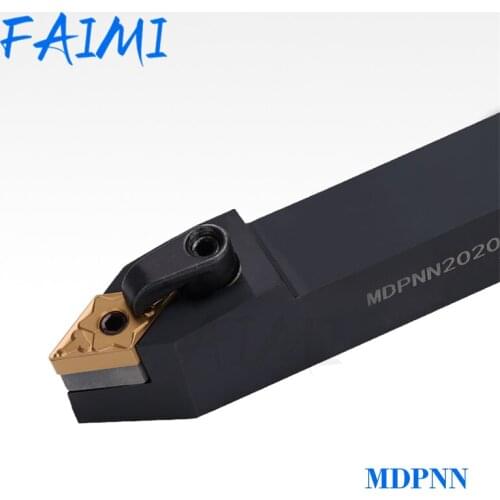 MDPNN1616H11 2020K11 2020K15 Cylindrical Turning Tool Carbide Inserts 62.5 Degree External CNC Lathe Tool Holder