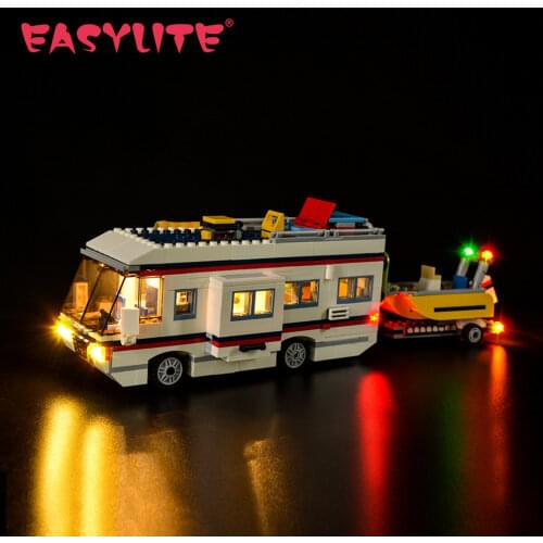 LED Light Up Kit For 31052 Creator The VACATION GETAWAYS DIY Toys Set (Not Included Building Blocks)