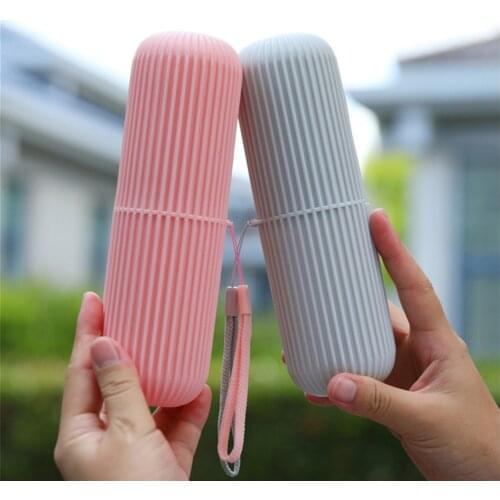 Portable Toothbrush Storage Box for Car Travel Household Bathroom Accessories Toothbrush Holder Travel Storage Rack