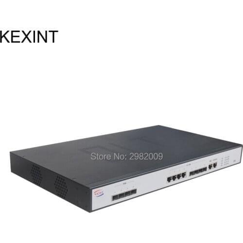 Manufacturer 4 ports EPON OLT with SFP Modules and 4port OLT Equipment Shipping by FEDEX or EMS