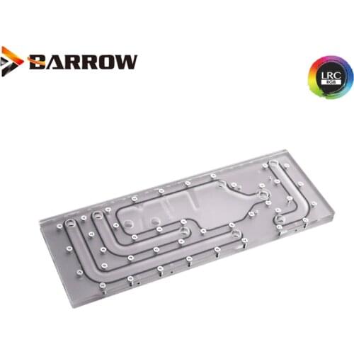 Barrow Water Tank For LIANLI O11 Dynamic Case RGB Acrylic Clear Waterway Board Reservoir 378.8x138.2x18MM ,LLO11-SDB V1