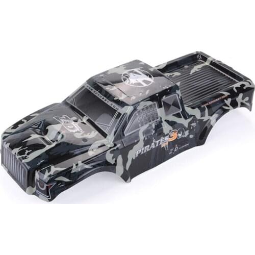Retail for ZD Racing MT8 S3 1/8 Brushless RC Car Body Shell Spare Parts,Camouflage