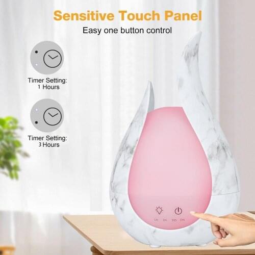 IHoven Ultrasonic Air Humidifier 7 Color Aroma Essential Oil Diffuser Wood Aromatherapy Cool Mist Maker Fogger Air Vaporizer