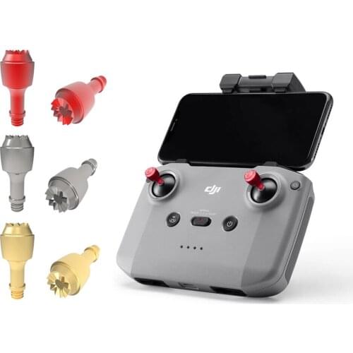 Remote Controller Stick for DJI Mavic Air 2 Colorful Metal Remote Control Thumb Rocker Stick Detachable Spare parts
