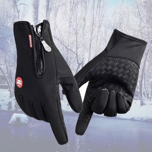 Winter Cycling Gloves Windproof Gloves Mittens Men Women Gloves Guantes Femininas Luva Winter Touchscreen Motorcycle Bike Gloves
