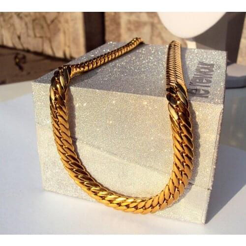 GOLD AUTHENTIC SOLID GOLD GF MENS CUBAN LINK CHAIN NECKLACE SZ 24" 9MM Unconditional Lifetime Replacement Guarantee