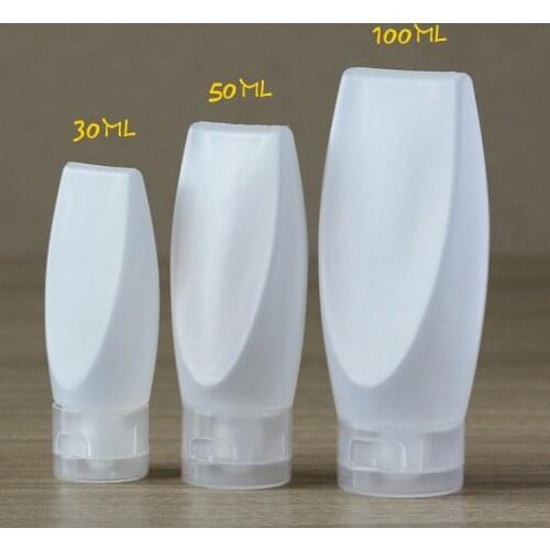 20pcs/lot 30ml 50ml 100ml Frosted Soft Tubes Cosmetic Cream Emulsion Lotion Packaging Containers Shampoo Shower Gel Packing Tube