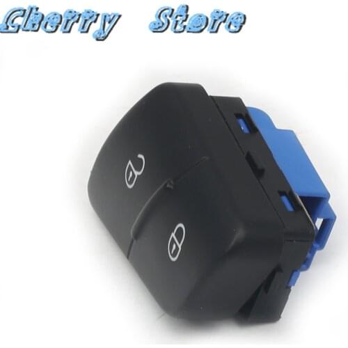 3C0 962 125 B Driver Side Door Central Locking Button Switch For VW Passat B6 Sedan 4 Door 2006-2011 3C0962125B 3C0 962 125 A