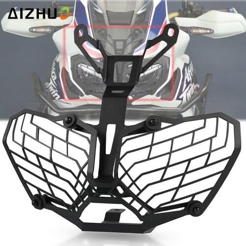 CRF 1000 L Motorcycle Headlight Grille Guard Cover Lamp Protector FOR HONDA CRF1000L Africa Twin ADVENTURE Sports 2017-2021 2020