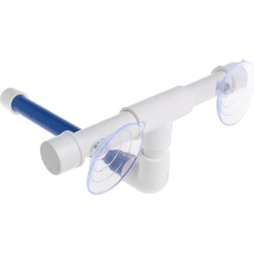 D0AC Pet Parrot Bath Shower Perches Standing Platform Rack Suction Wall Cup Bird Toys